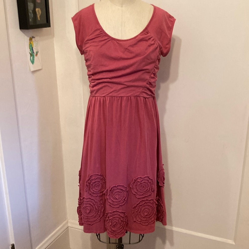 Garnet Hill Jersey Midi Dress 10